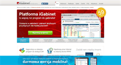 Desktop Screenshot of igabinet.pl