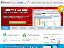 Tablet Screenshot of igabinet.pl